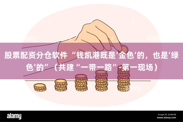 股票配资分仓软件 “钱凯港既是‘金色’的，也是‘绿色’的”（共建“一带一路”·第一现场）